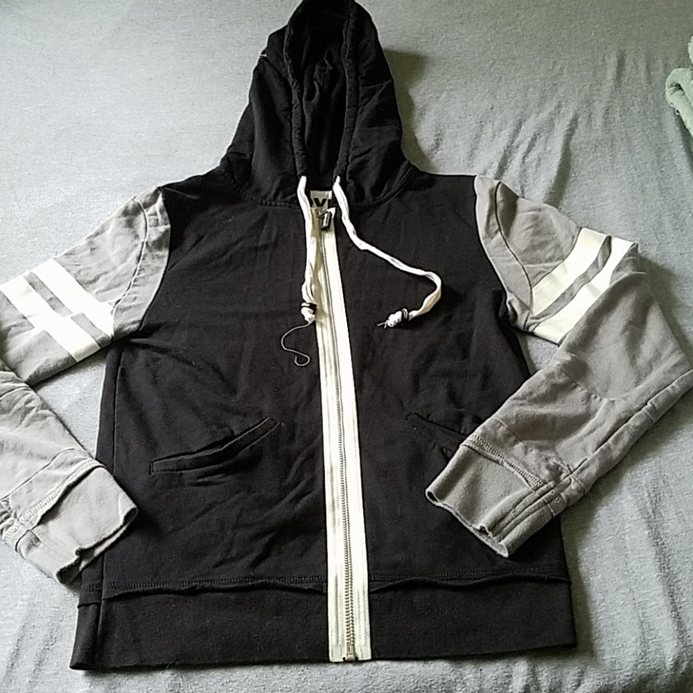 Gently Used Peace Love World Happiness Hoodie Size S